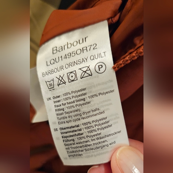 Women's Quilted Brown Coat - Picture 11 of 13